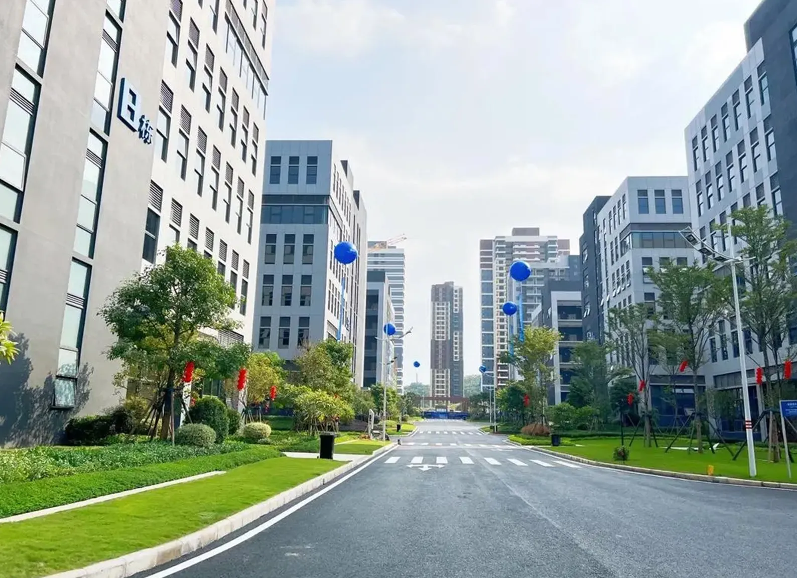 Worldboundgroup Aerial photo of Chinese factory