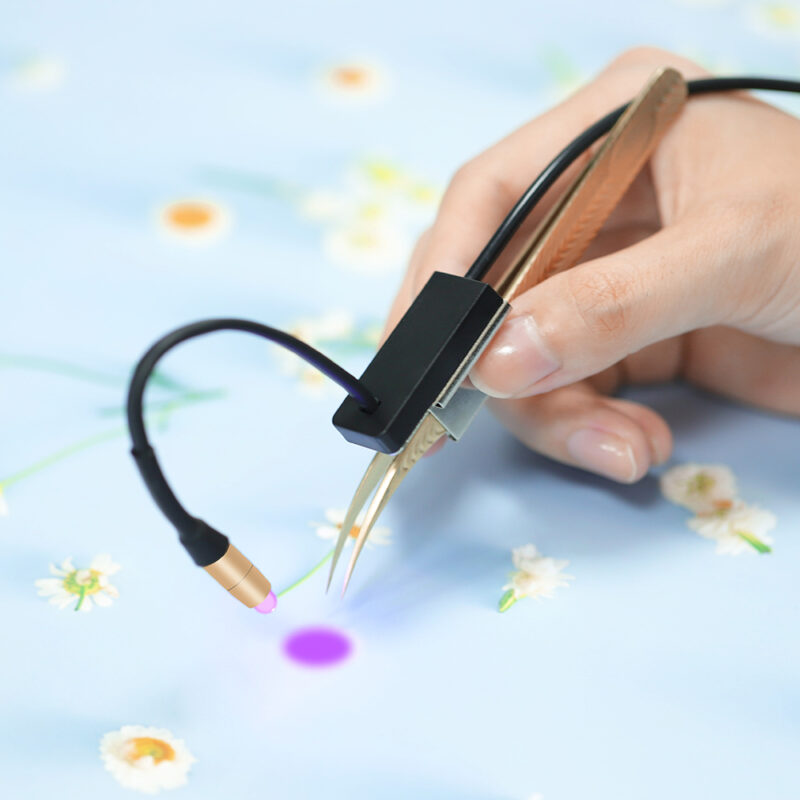 TL 06 Replaceable lamp head Eyelash Grafting LED wire controlled tweezer light - Image 17