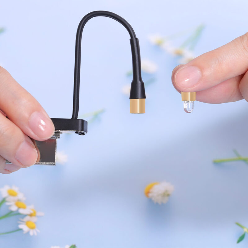 TL 06 Replaceable lamp head Eyelash Grafting LED wire controlled tweezer light - Image 16