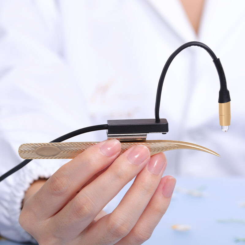 TL 06 Replaceable lamp head Eyelash Grafting LED wire controlled tweezer light - Image 11