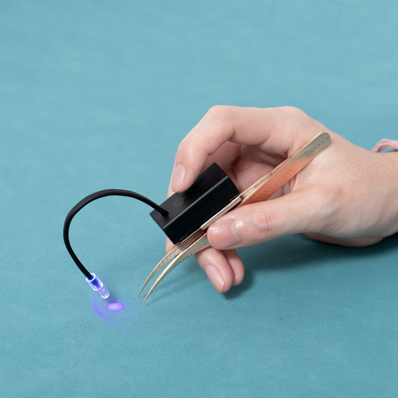 TL 02 Touch-type UV/LED eyelash extension forceps lamp