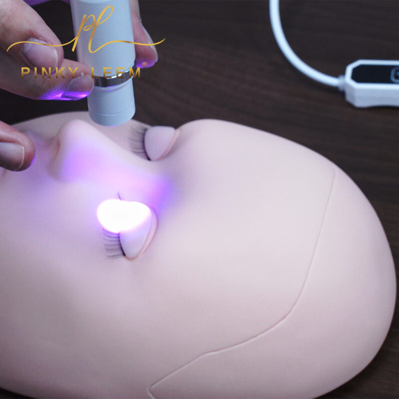 PL 04 White Purple Eyelash Curing Lamp - Image 9