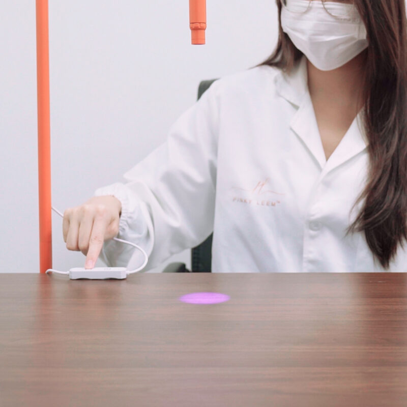 PL 04 Orange Led UV Eyelash Extension Lamp - Image 8