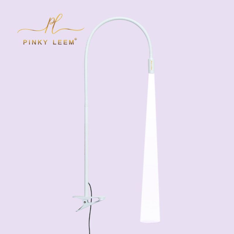 PL 03 White Table Clip LED UV Lash Lamp