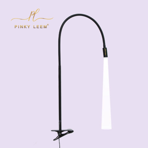 PL 03 Black Table Clip LED UV Lash Lamp