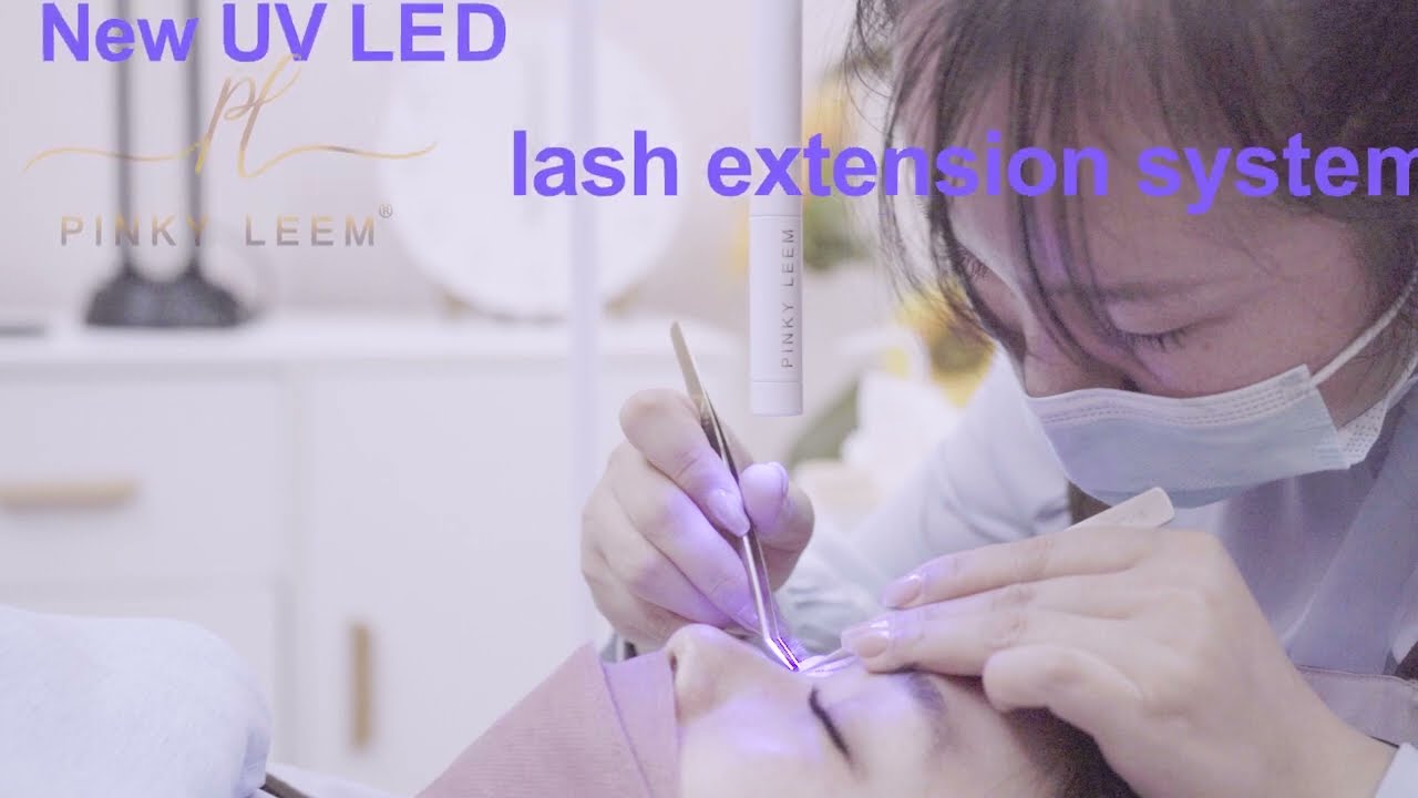 new uv led lash extension system